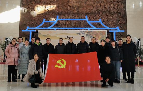 鼎博车辆服务公司党总支组织党员观看 主题文物展