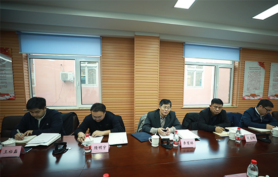 勤闻 | 省国资委党委调研考核工作组到鼎博集团 开展年度党建工作调研考核